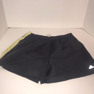 (Sold)Vintage Adidas sports shorts grey &yellow